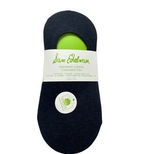 sam edelman Sneaker Liners Socks 6 Pairs Women Shoe Sz 5-10 No Show